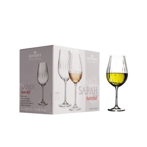 Set x 6 copa copa sarah waterfall 400 ml