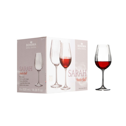 Set x 6 copa copa sarah waterfall 520 ml