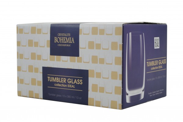 Set x 6 vaso whisky  ideal  380 ml